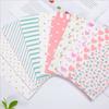 20pcs Cartoon Envelopes Mixed Pattern Mailers Paper Envelopes for Love Letters Striped DIY 19.5*9CM