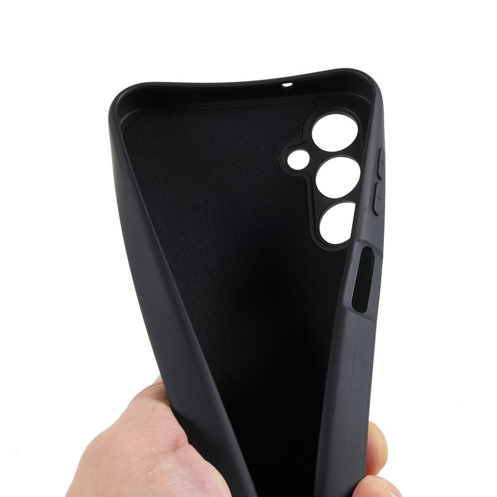 Мягкий ТПУ чехол для телефона Samsung Galaxy A14 5G/4G толщиной 2,0 мм, с точным вырезом, текстурой жидкого силикона и закругленными краями