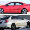 Car Side Door Sports Decor Decal Waterproof Auto Accessories for Subaru Impreza WRX STI GDB GVB VA Hatchback 2018 2009 2008
