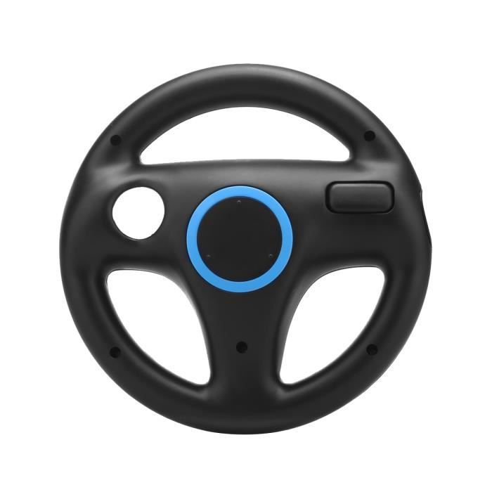 Steering Wheel - Mario - Racing Wheel Controller - White - Compatible Nintendo Wii - ABS