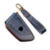 Key Case for Car Luxury Leather Fob Keychain Accessories For BMW CAS4 CAS1 1 2 5 7 Series X1 X3 X5 X6 X5M X6M Holder Keyring