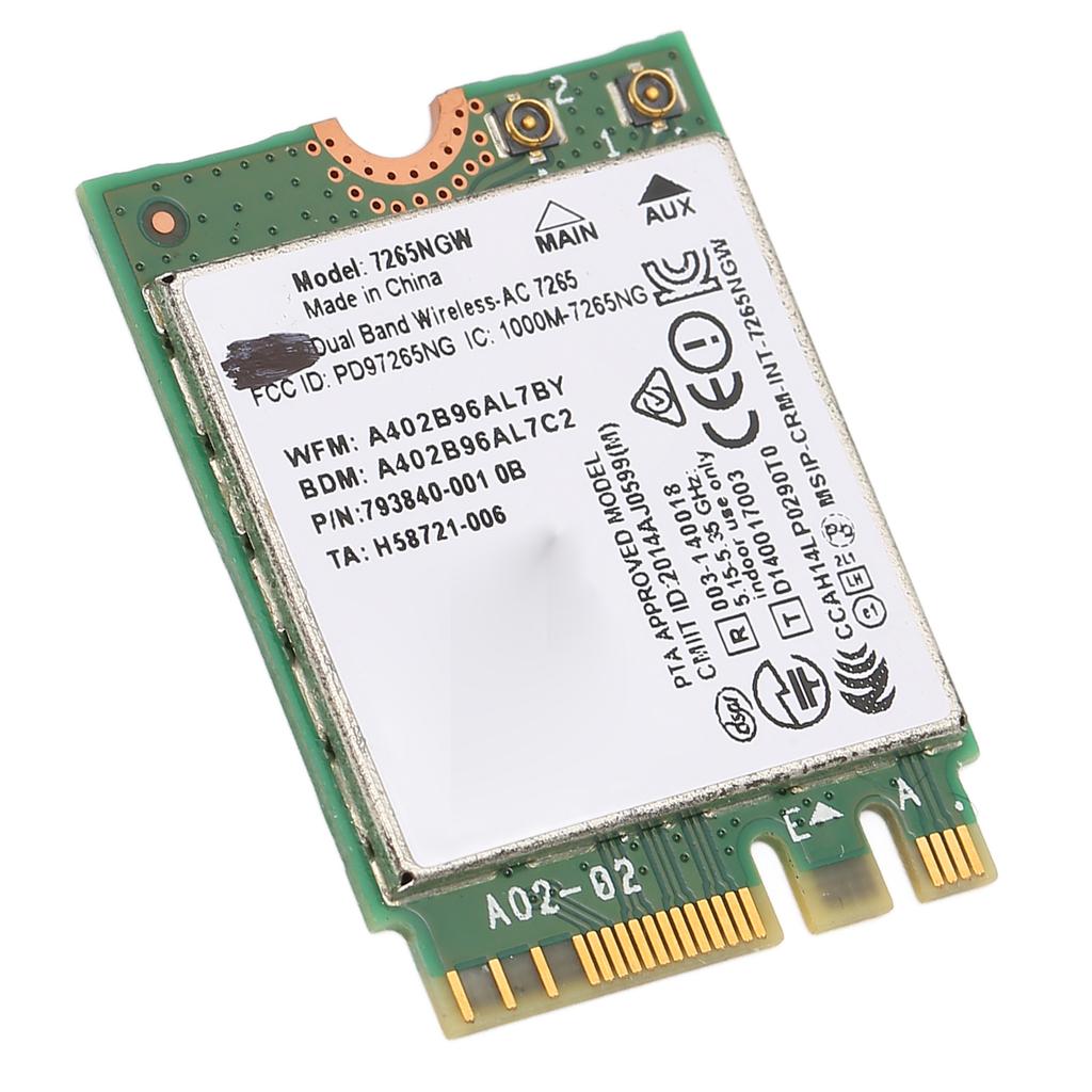 Laptop Wifi Card 1200Mbps High Speed 2.4G 5G Dual Band Bluetooth 4.2 AC NGFF Network Card Wireless Module