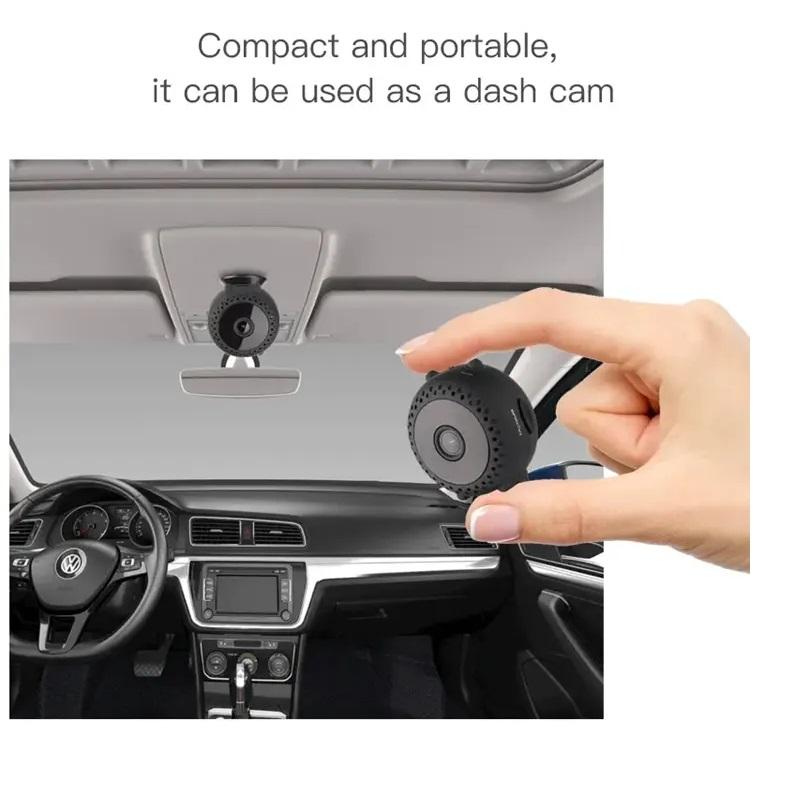 Мини-камера Wi-Fi, камера видеонаблюдения для домашней безопасности, маленькая беспроводная камера наблюдения, мини-видеокамера, видеокамера, Wi-Fi камера, няня 1080P