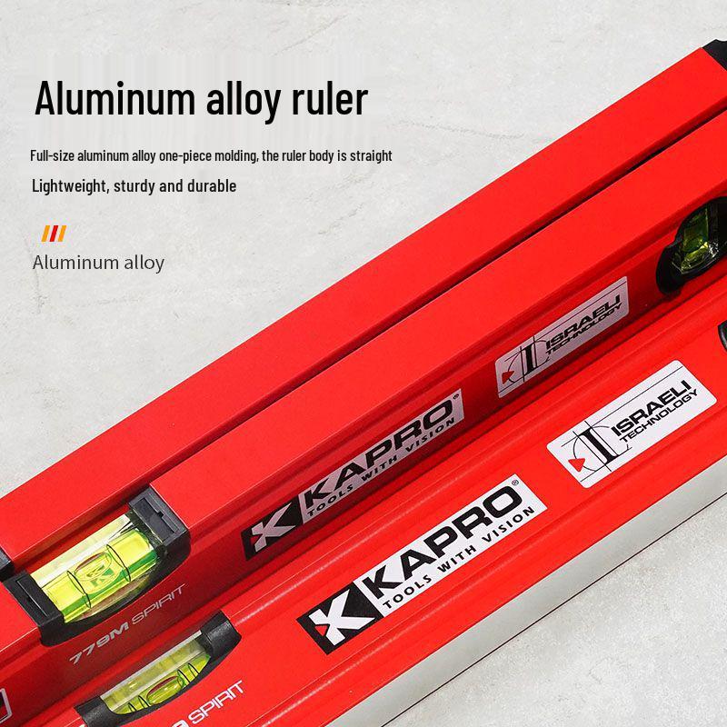 Высокоточный противоударный мини-магнитный алюминиевый спиртовой уровень