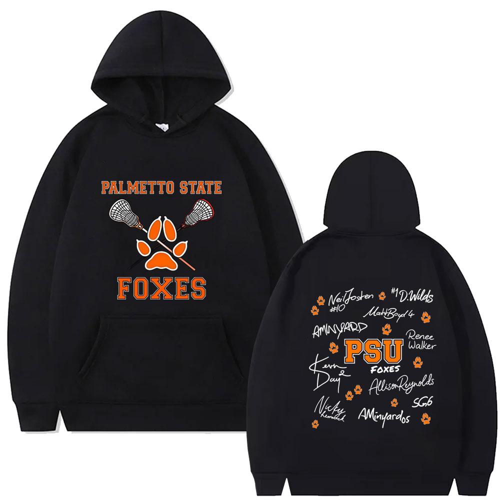 All for The Game The Foxhole Court Palmetto State Foxes Graphic Hoodie Men Women's Fashion Oversized Hoodies Streetwear