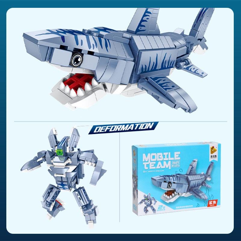 Lego Команда Подводной Лодки 2 Механизированная Броня Строительная Игрушка