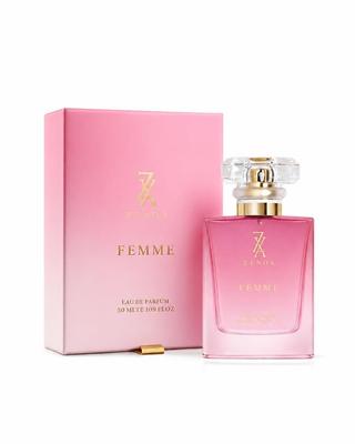 Zenox Femme Туалетная вода для женщин, Цветочный элегантный аромат, 50 мл