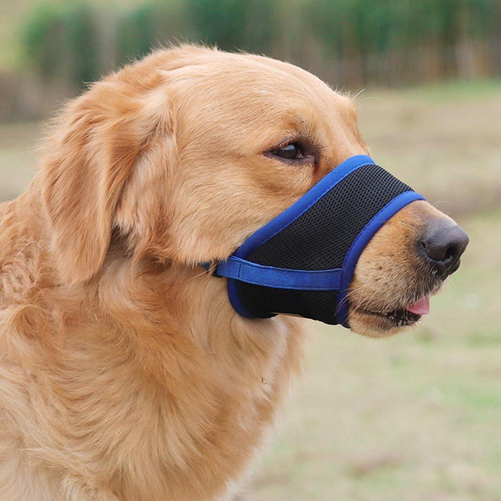 Регулируемый намордник для домашних животных, намордники для собак, намордники для рта щенка, антилай, кусающие намордники, принадлежности для дрессировки домашних животных