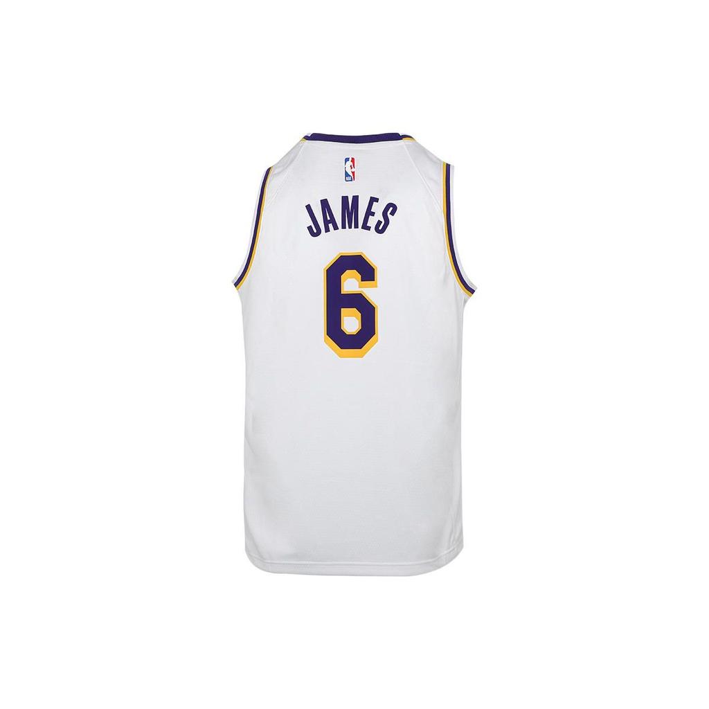 Nike Повседневный спортивный костюм Lakers Team James 6 Jersey Kids Sportswear Белый 3Z2B7BZ1P-LAK06