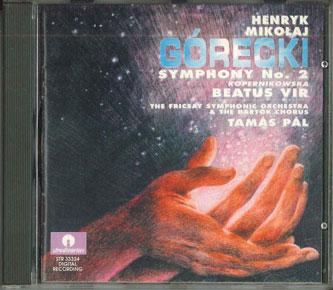 CD ХЕНРИК ГОРЕЦКИЙ - Симфония №. 2 Коперника & Би STR33324 Страдивариус 1993 Италия Классика Б/У