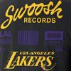 Nike Футболка с длинным рукавом и круглым вырезом X NBA Los Angeles Lakers с буквенным принтом, мужская, черная FJ0480-010