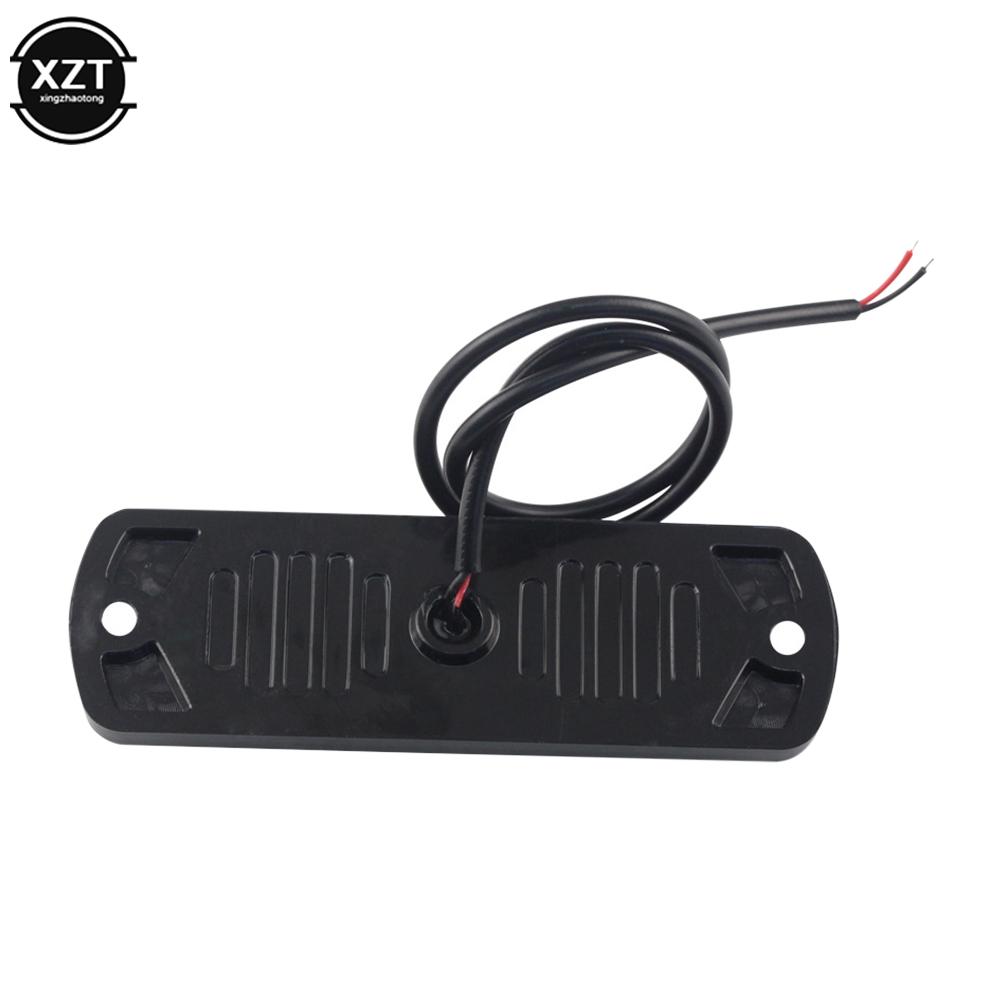 Ультратонкий 4 светодиода автомобильный светодиодный габаритный фонарь 12-24 В без мигающего бокового габаритного фонаря для внедорожника грузовика мотоцикла световая панель