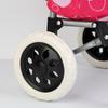 2Pcs Flexible Shopping Cart Wheels 6.3Inch Travelling Trolley Caster Portable Wheelchair Caster
