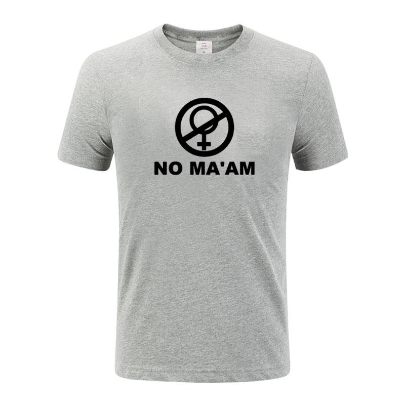 New Summer Short Sleeve Tshirt For Unisex Married With Children Al Bundy No Maam Maam Logo Funny Cotton Tops