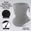 Windproof Reflective Cycling Mask Anti-Frost Motorcycle Half Face Mask Scarf