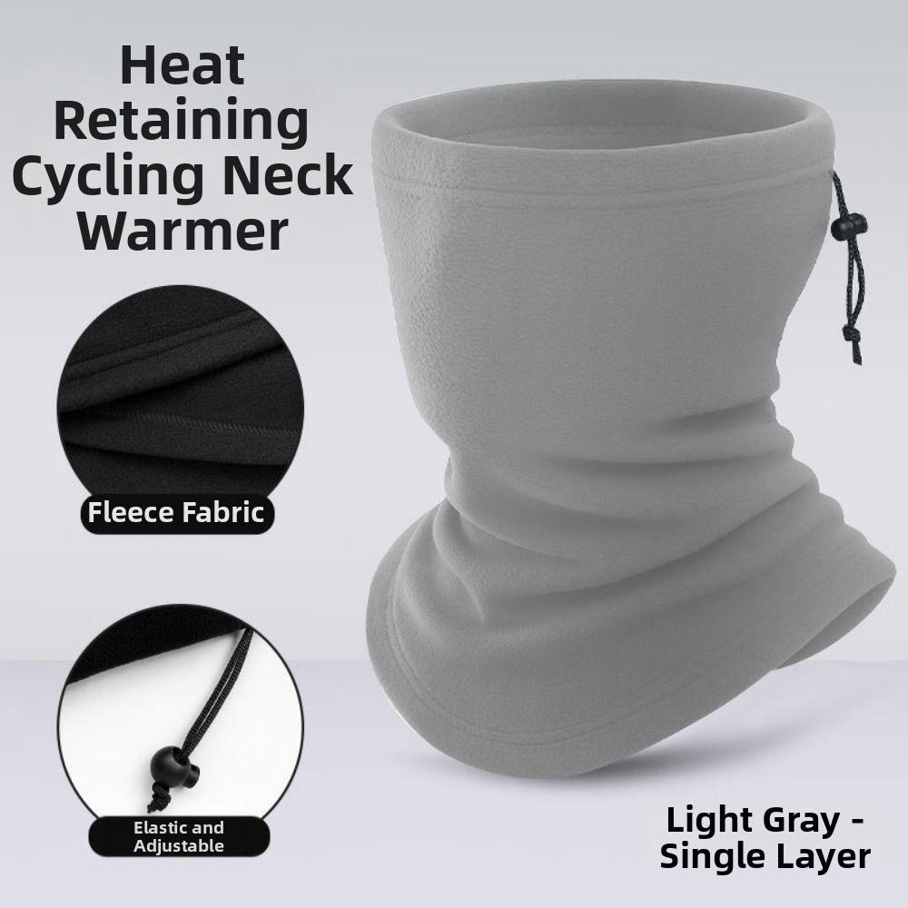 Windproof Reflective Cycling Mask Anti-Frost Motorcycle Half Face Mask Scarf