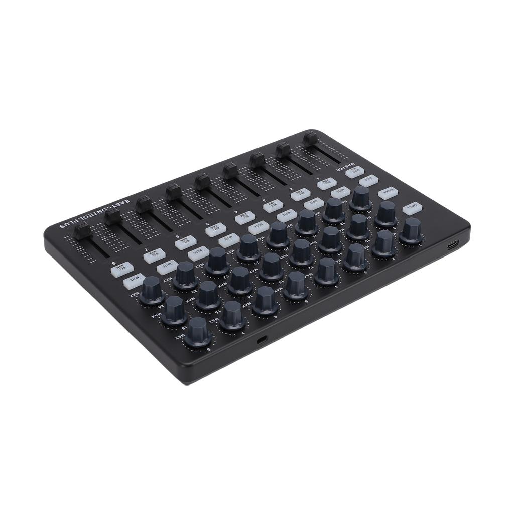 MIDI Keyboard Controller Portable MIDI Controller Music Creation Tool Control Knobs Push Sliders Buttons for