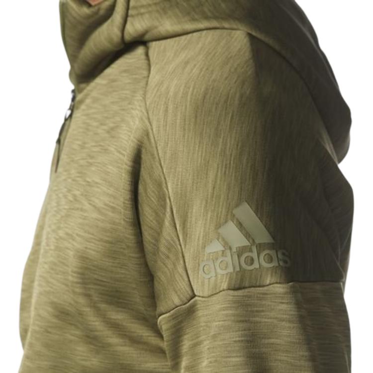 adidas Куртки Мужские Зеленые С Капюшоном Умеренные Другие S94830