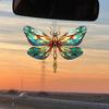 Автомобильный кулон 2D акриловый красочный стрекоза подвеска автомобильное украшение износостойкое подвесное украшение для автомобиля