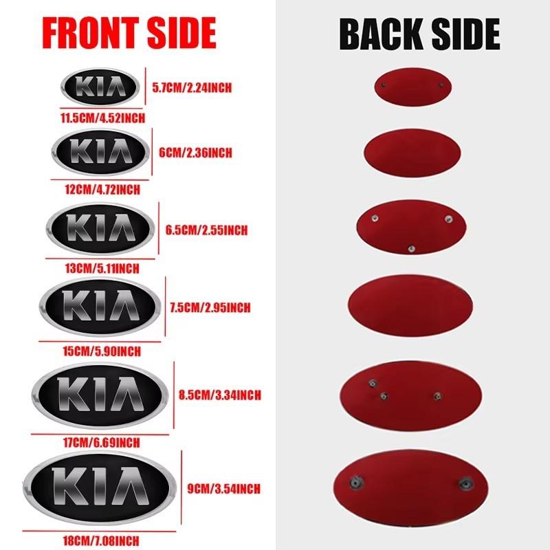 1 шт. 3D ABS Наклейка-эмблема на капот автомобиля, логотип на багажник для KIA Rio Ceed Sportage Cerato Soul Sorento Picanto gbnkr30