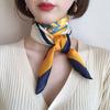 Маленький квадратный шелковый платок женский: В корейском стиле Идеально для профессионального образа Универсально как весенне-осенний декор Шарф и летний тонкий галстук