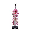 Hanging Hina Princess Daruma and Medium Size with Display Stand Dolls, Heart, (90cm Tall),