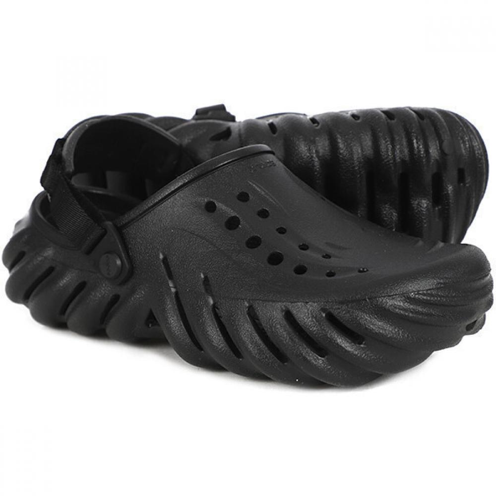 Crocs Эко-сабо черные