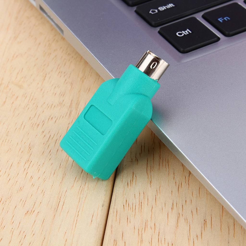 USB Female To PS2 Male Converter Adapter For USB Keyboard Mouse Mice Connect With Computer