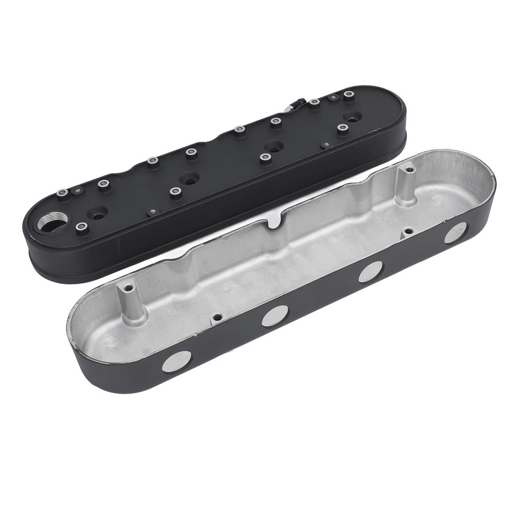 Крышка клапанов двигателя Винтажный дизайн Высокая прочность Скрытая катушка Крышка клапанов Замена для двигателей Chevy LS1 LS2 LS3 LS6