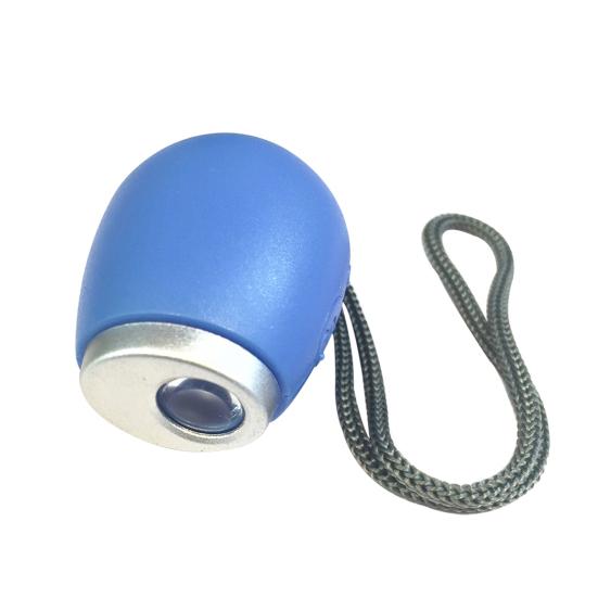 Portable Mini Digital Time Projection Clock LED Flashlight Torch with Lanyard