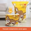 Нет необходимости в вакуумных пакетах с насосом Большие пластиковые пакеты для хранения одежды Одеяла Компрессионные пустые чехлы для сумок Дорожные аксессуары