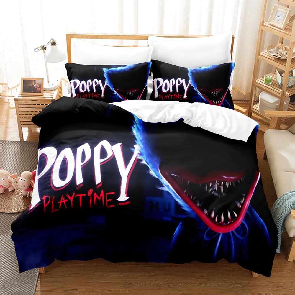 Kemila 3D Huggy wuggy Пододеяльник с наволочкой Twin Full Queen King Постельное белье Постельное белье