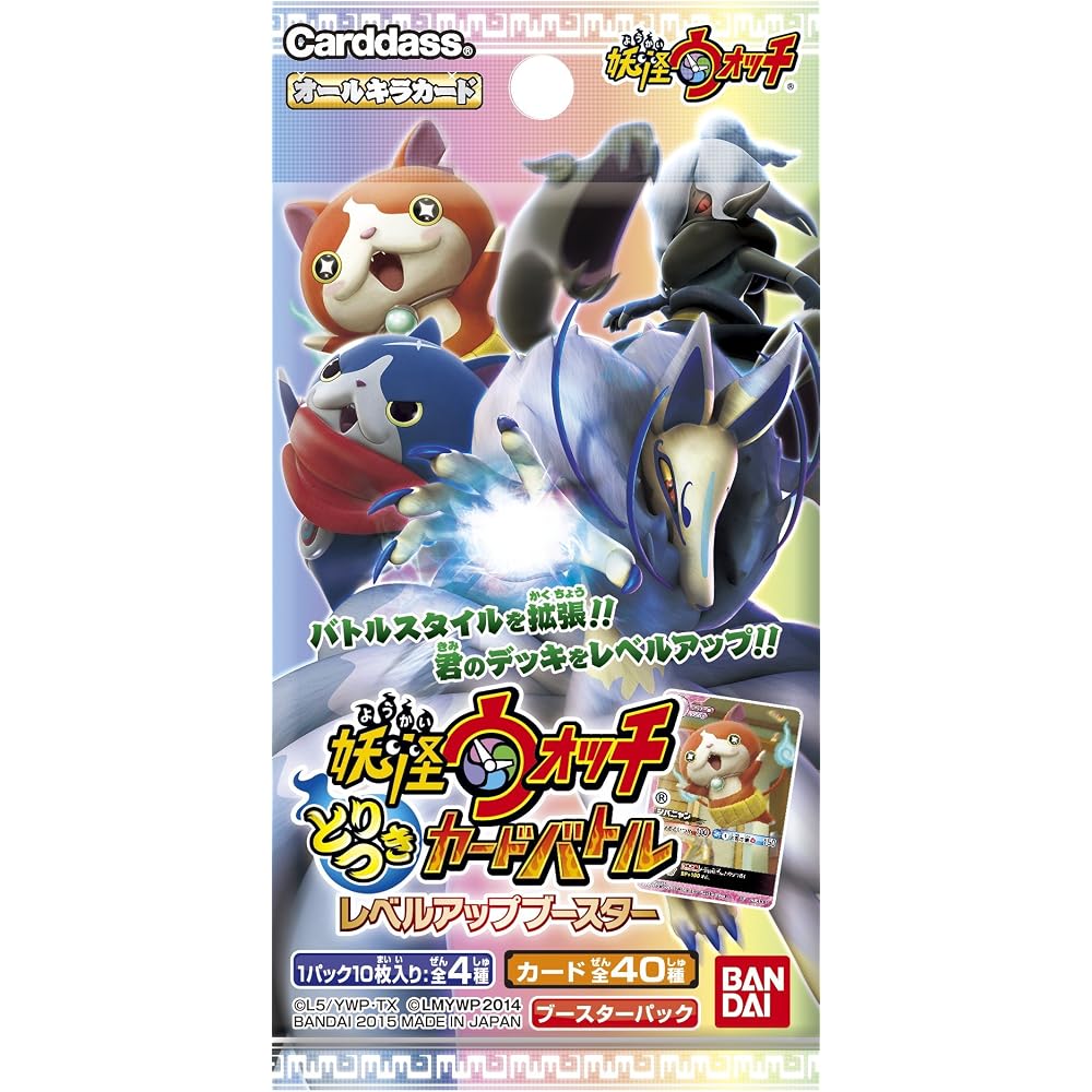 Yo-kai Watch Toritsuki Карточная Битва Уровень Вверх Бустер [YWE01] (BOX)