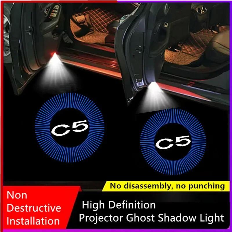 Led Car Door Welcome Light Laser Logo Projector For Citroen C5 Aircross 2001-2008 2009 2010 2011 2012 2013 2014 2015 Car Goods