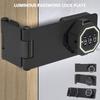 Cabinet Keyless Lock 3-Digit Combination Lock Cabinet Password Hasp Lock for Small Door Cabinets Barn Door Bathroom
