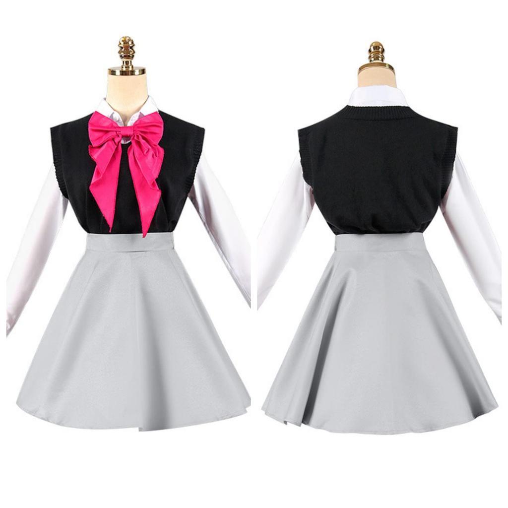 Руми Хосино Руби с париком Косплей Костюм Рождественский Хэллоуин Событие Школьный Фестиваль Культурный Фестиваль Руми Хосино [COSSA] (S, + парик)