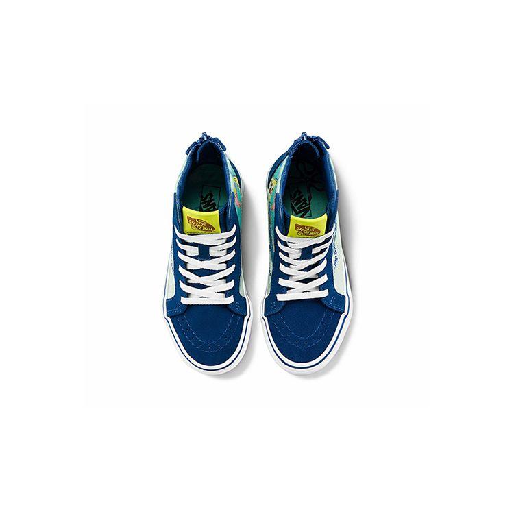 Vans Кроссовки SpongeBob SquarePants x Sk8-Hi Zip Kids Best Buddies 4 Life Kids, разноцветные VN0A4BUXYZ0