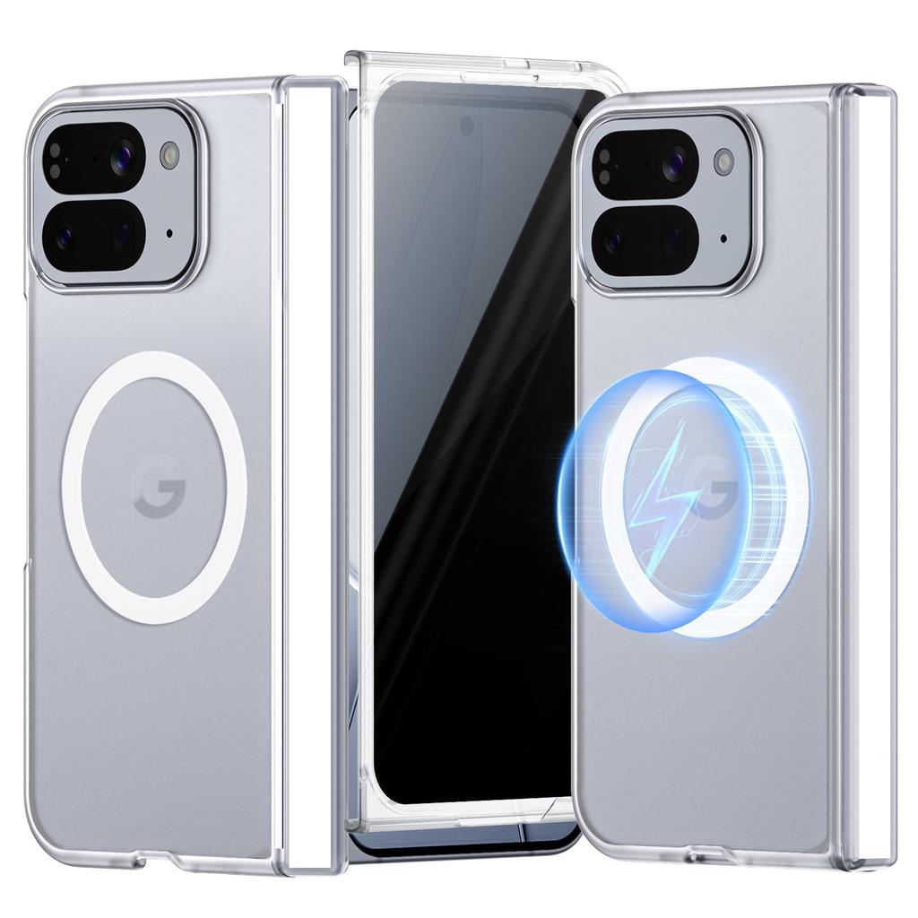 Compatible with Google Pixel 10 Pro Fold wireless magnetic charging phone case, new magnetic hinge protective cover
