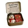 Christmas Pocket Hug Ornament with Gift Card Keepsake Token for Long Distance Friends Stocking Stuffer And Holiday Decor