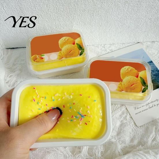 Ice Cream Cake Fidget Toy Squeeze Toy, Slow Rising Stress Office Anxiety Reducer Relief Simulation Dessert Food Pinch for Relieving