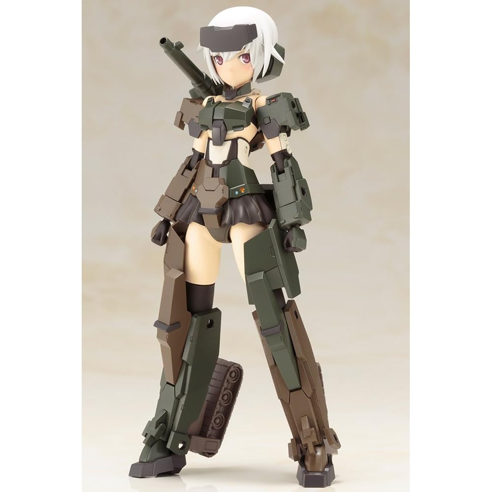 Набор для сборки Frame Arms Girl Goryu 10th Style с LittleArmory 150 мм, не в масштабе, предварительно окрашенная пластиковая модель