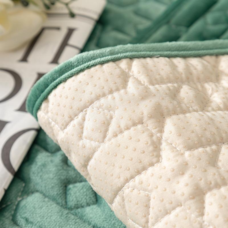 Winter Plush Sofa Cushion Thickened Non-Slip Seat Cushions Simple Modern Leather Sofa Towel Sofa Cover Cover Towel