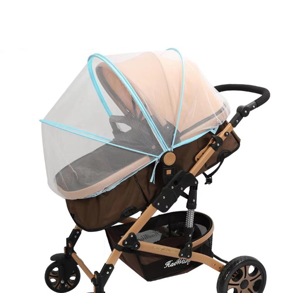 Full Cover Baby Pram Mosquito Nets Foldable Pushchair Mosquito Nets  Summer