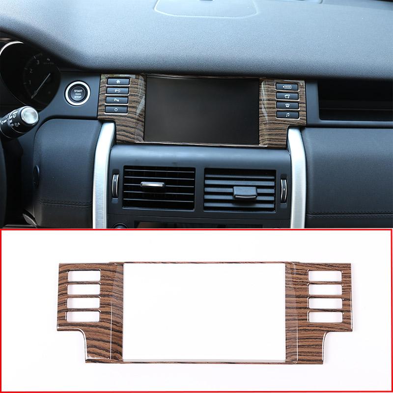 Для Land Rover Discovery Sport 2015-2018 Стиль под дерево 'Sands Wood Grain' ABS-пластик Комплект декоративных накладок для салона автомобиля Аксессуары