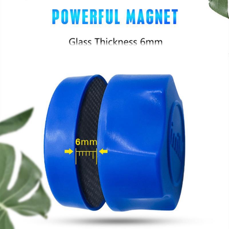 Magnetic Brush Glass Cleaning Window Algae Scraper for Aquarium Fish Bowl