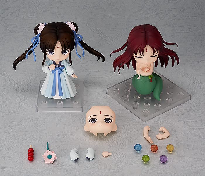 Нендороид Легенда о рыцарстве Чжао Нюва Плакат Пластиковая раскрашенная подвижная фигурка Лин'эр Ver.DX Немасштабируемая