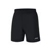Li Ning Fitness Series Logo Print Elastic Waist Loose Sports Shorts Unisex Shorts Black AKSSC27-1