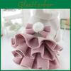 Cats Multilayer Clothes Dog Pet With Bowtie Ball Decoration 2legged Easy To Wear Hooded Pet