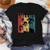 Ретро Винтаж The Hollies Поют Hollies Футболка Классическая Черная Унисекс S-5XL Унисекс Футболка
