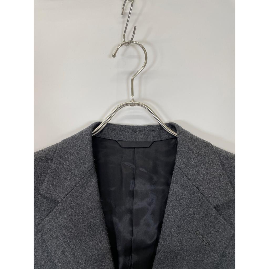 Lanvin Grey 238262 J210 WOOL FLANNEL JACKET Jacket 50 grayUsed